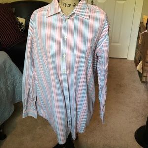 Men’s Striped Button down